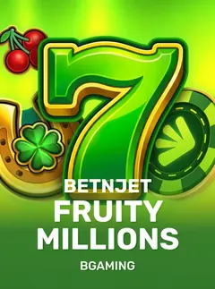 Vignette de BetnJet Fruity Millions, jeu de BGaming